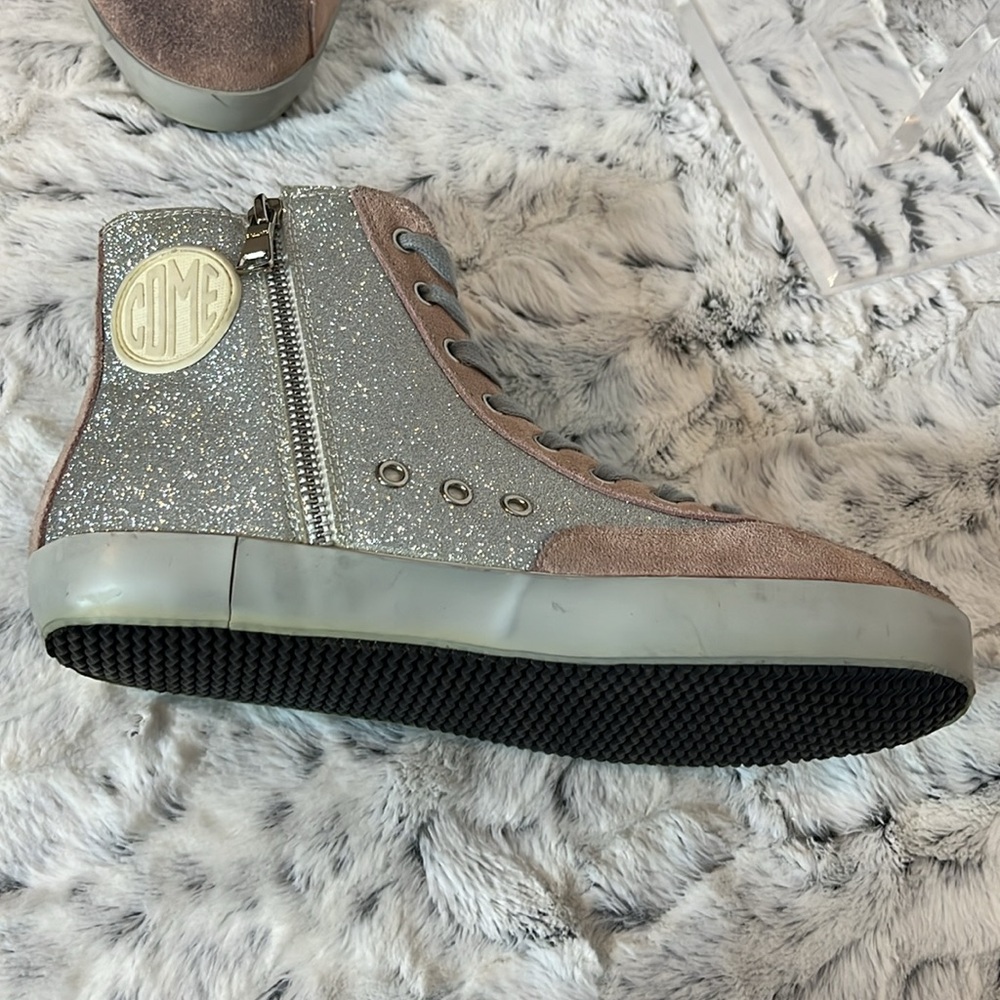 Golden glitter  sneakers - Picture 12 of 16